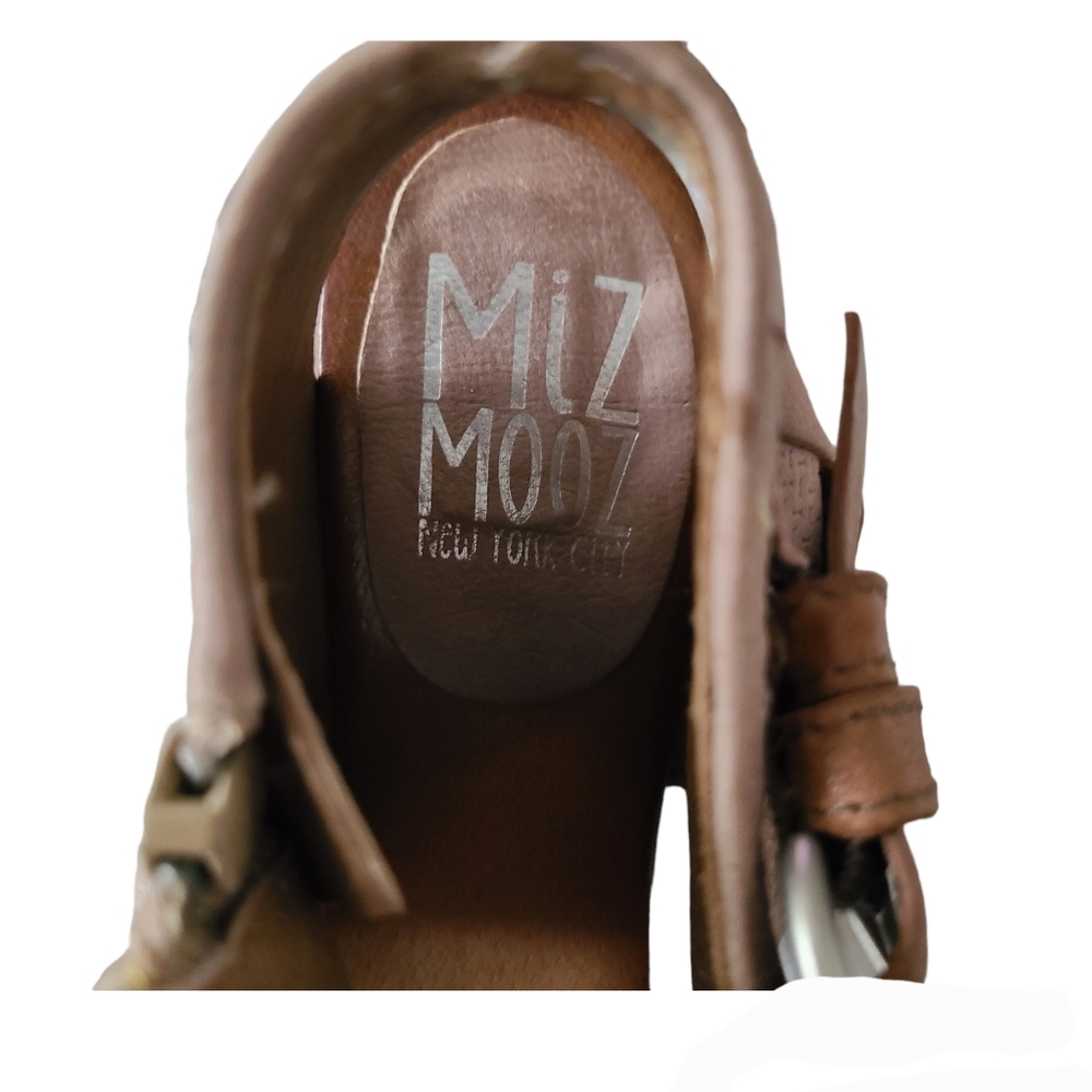 MIZ MOOZ | NEW YORK CITY | CHEERFUL LEATHER SANDAL | SIZE (37) 6.5 - 7 - Picture 4 of 12